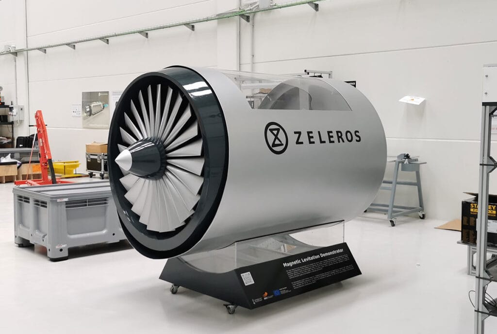 Prototipo Industrial del Hyperloop POD para Zeleros