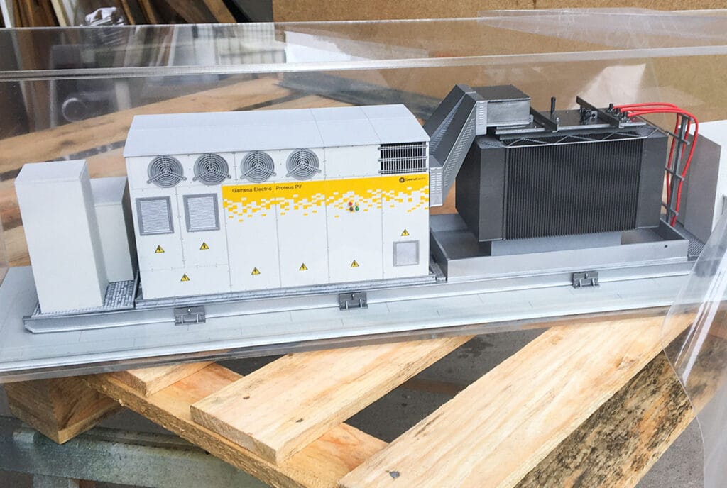 maqueta industrial inversor siemens 5