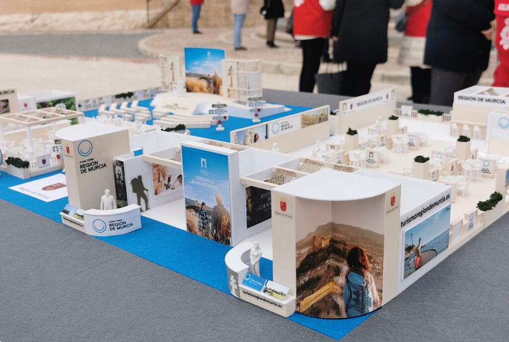 maqueta de stand general