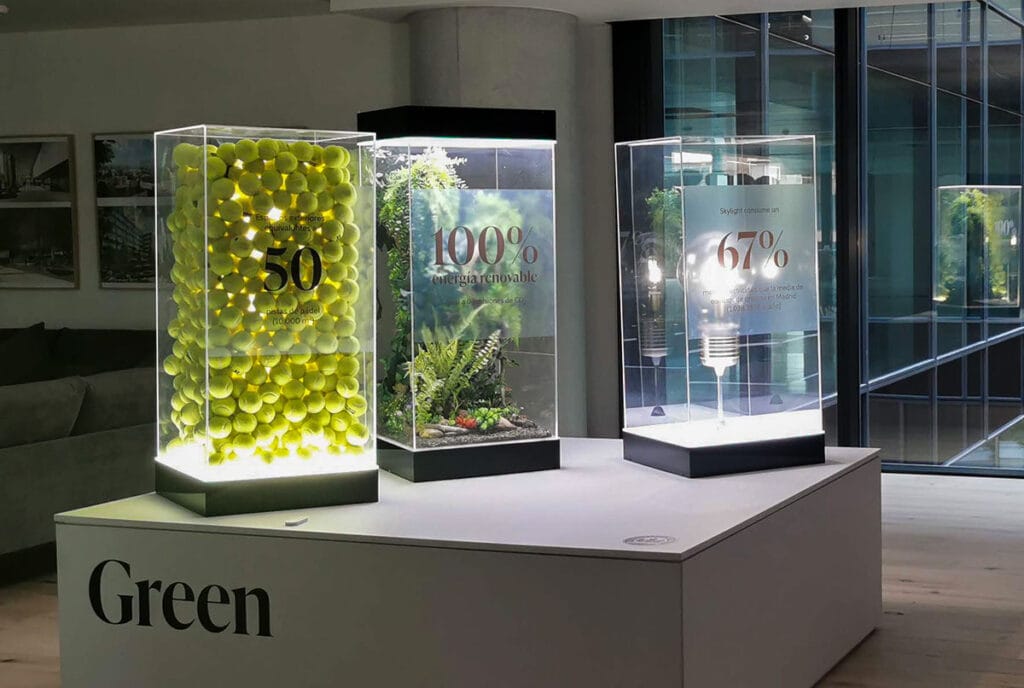 Decoración comercial Sky Garden Madrid 3