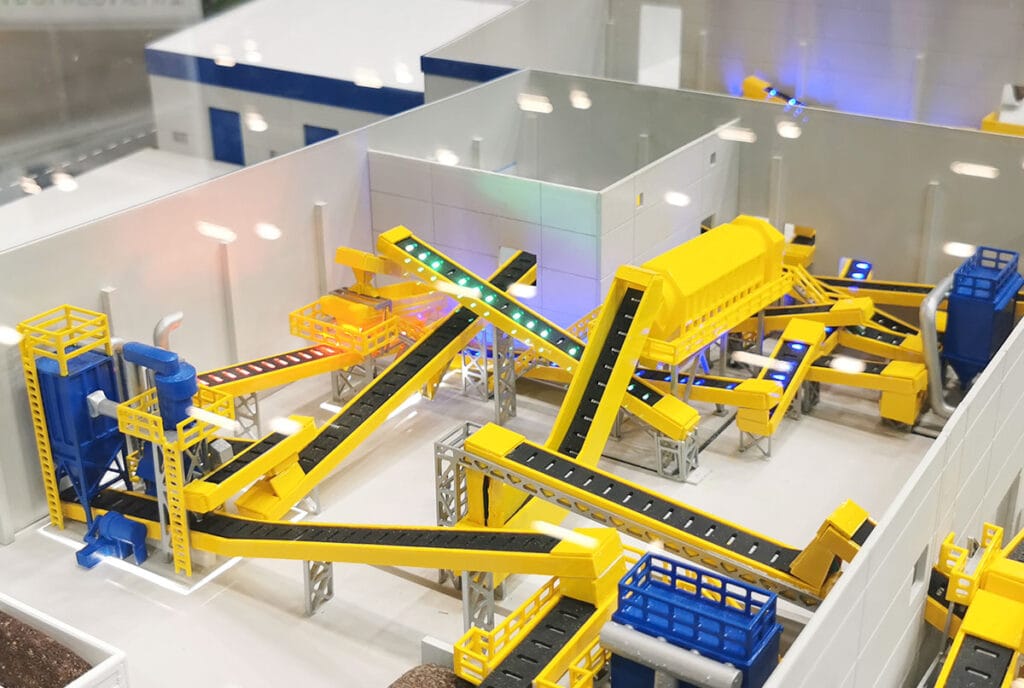 Interactive industrial model of the Valdemingómez plant