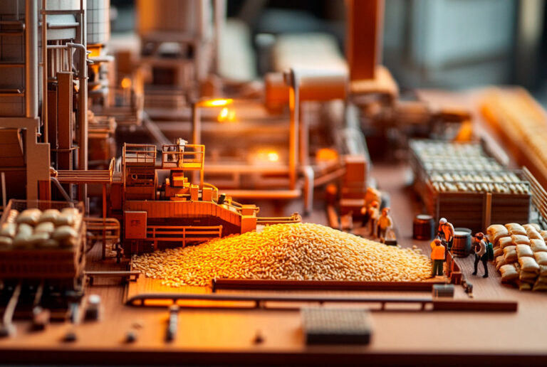 Maqueta industrial e ingeniería