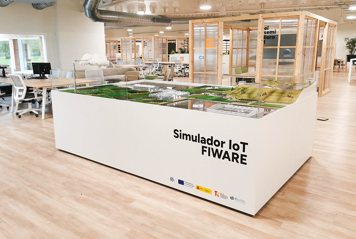 Maqueta interactiva para entornos IoT