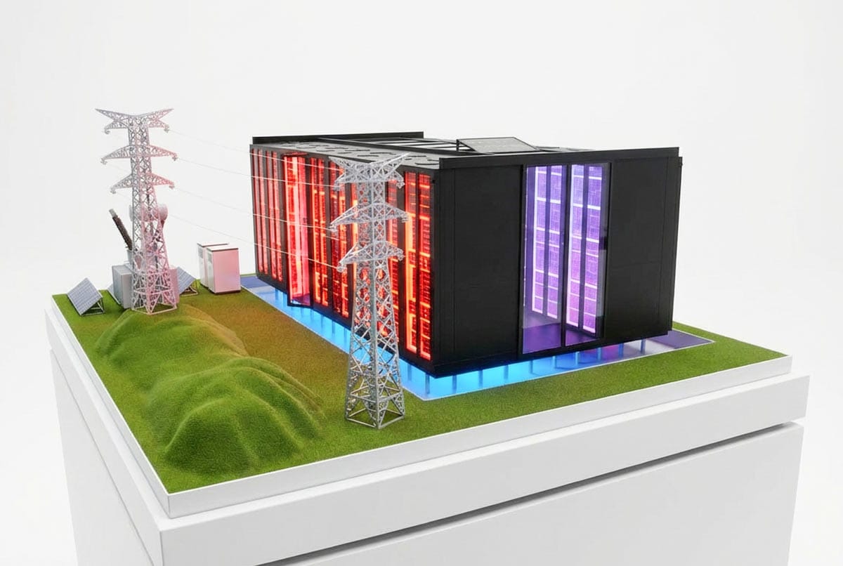 Maqueta interactiva Data Center
