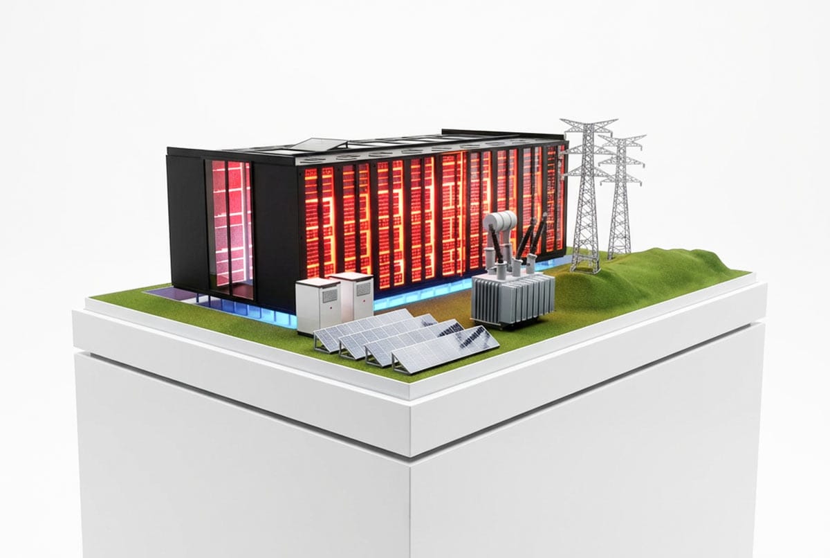 Maqueta interactiva Data Center