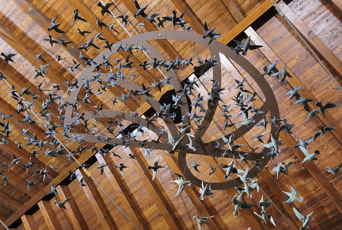 Fabricación de una escultura cinética de pájaros